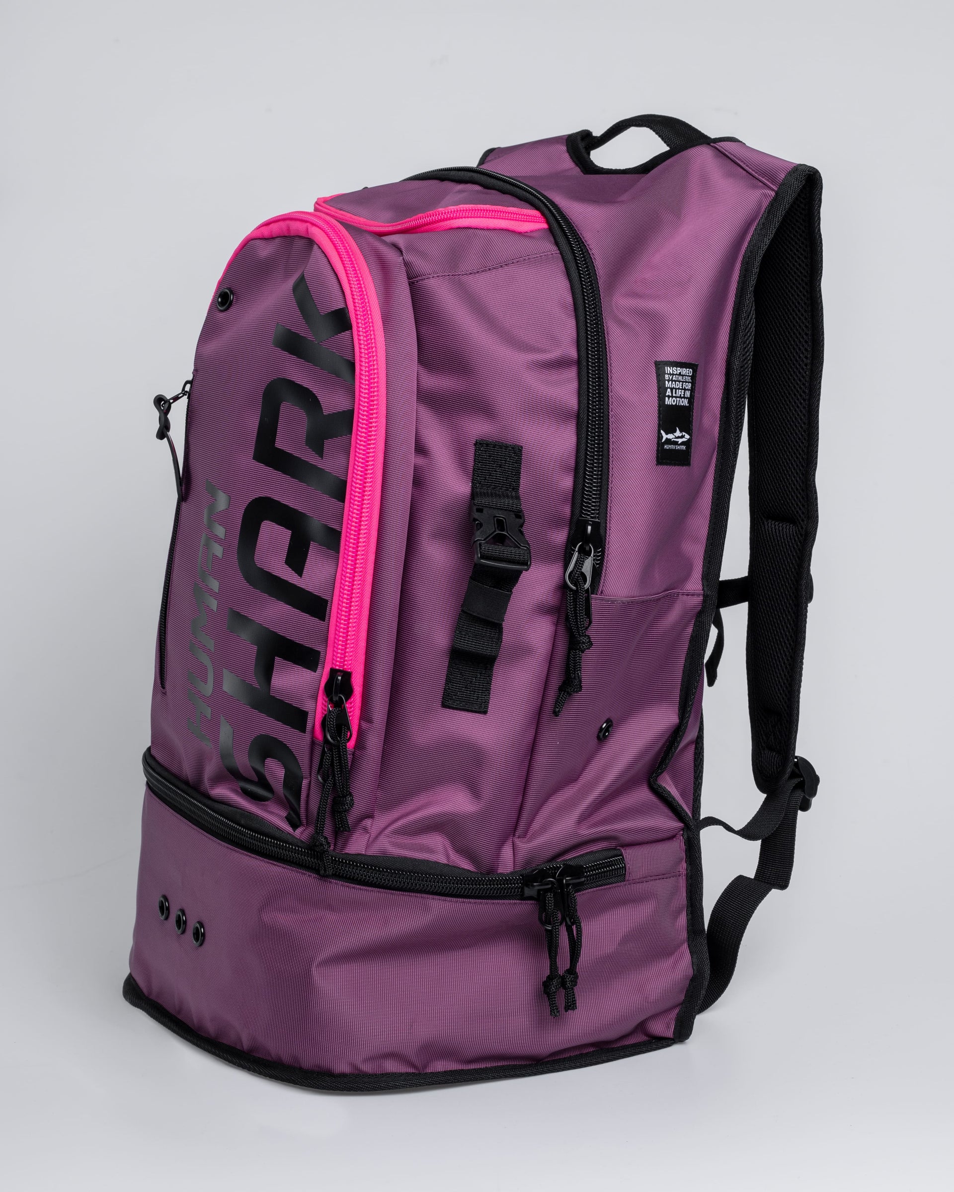 HumanShark SharkPack AquaPro Pink – Mochila de Natación 45L