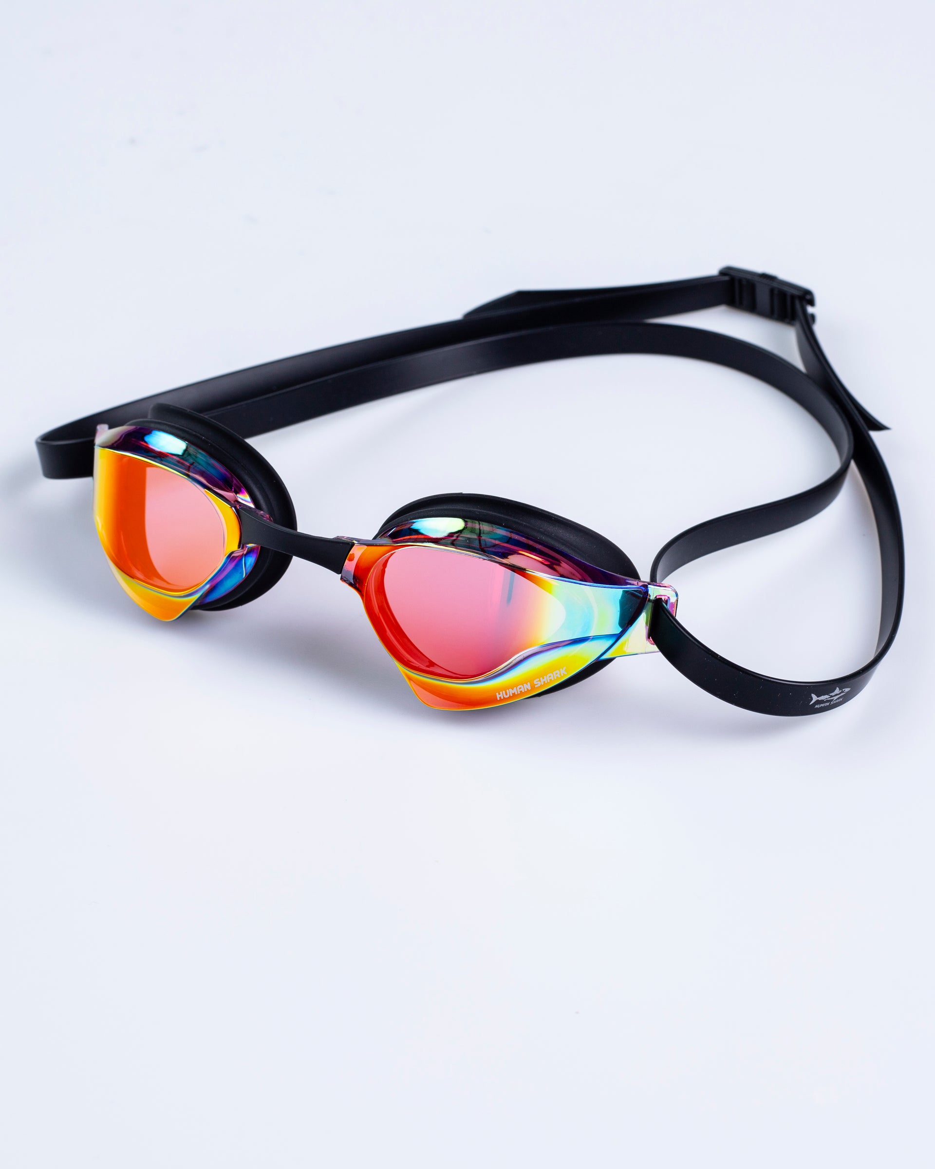 Human Shark Mirror 1 Red- Gafas de natación